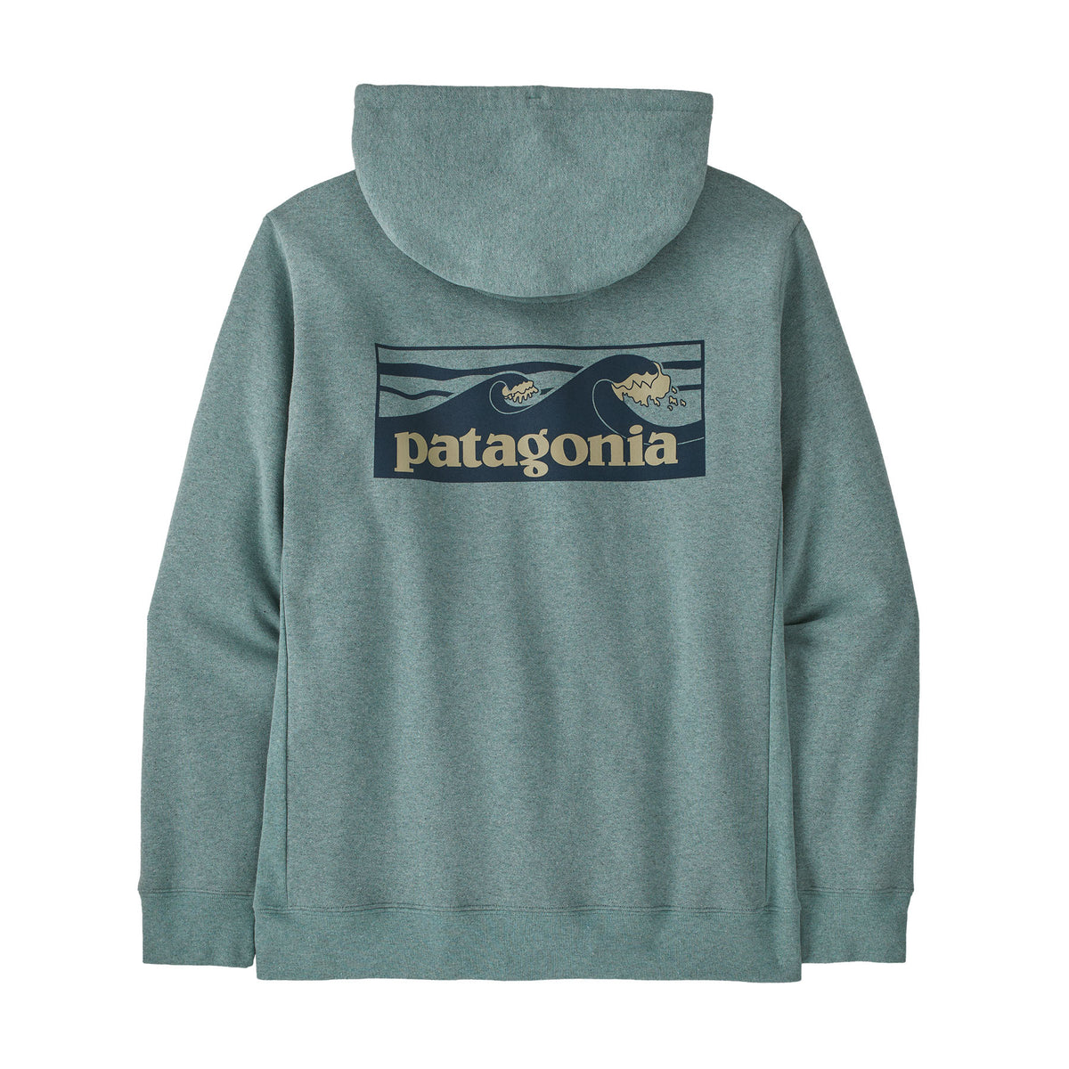 Patagonia Boardshort Logo Uprisal Hooded Sweatshirt-Blue Sage