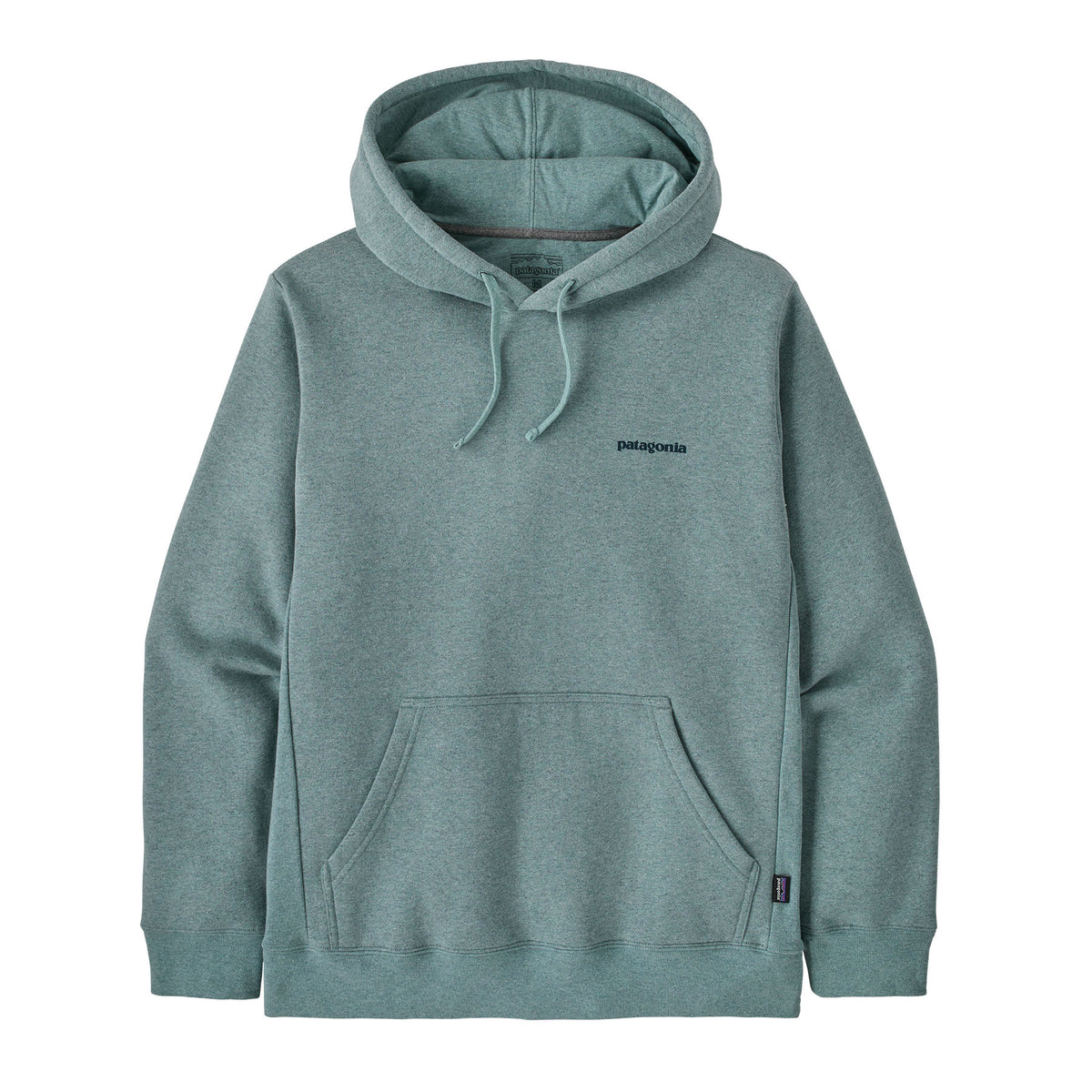 Patagonia Boardshort Logo Uprisal Hooded Sweatshirt-Blue Sage