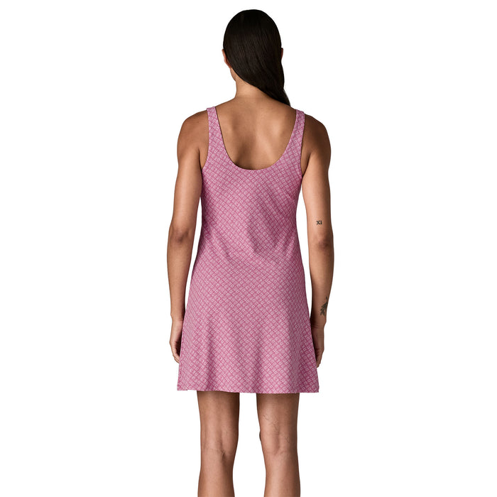 Patagonia Maipo Dress-Future Flowers: Faded Magenta