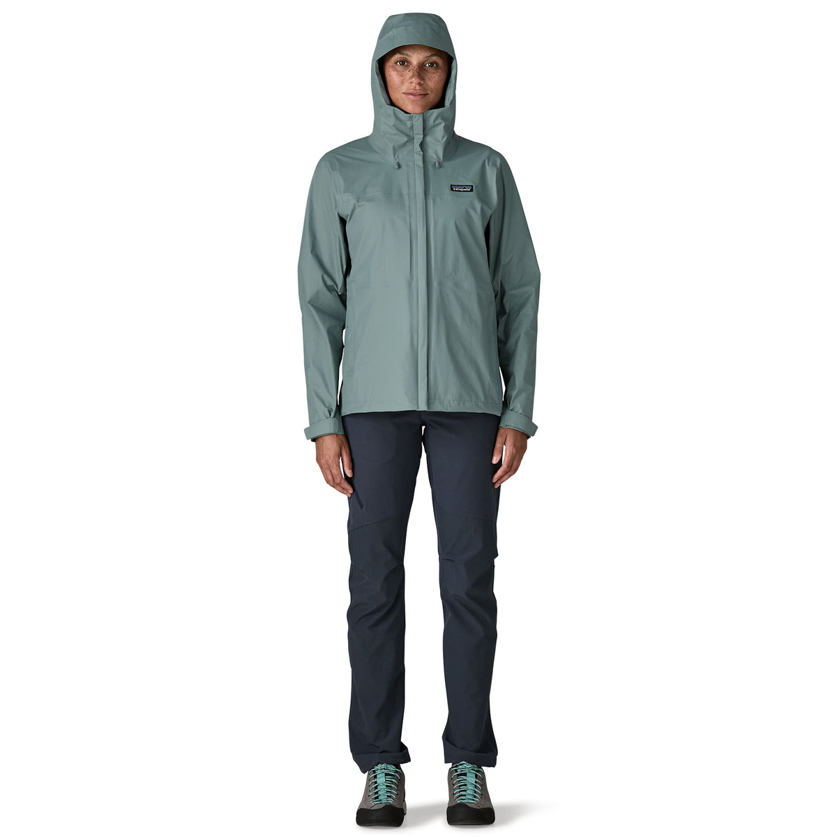 Patagonia Torrentshell 3L Rain Jacket-Blue Sage