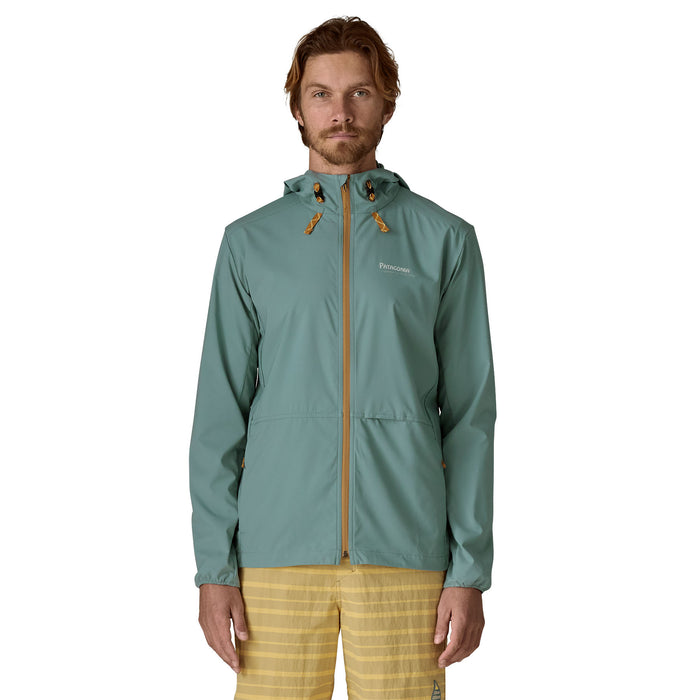 Patagonia Stretch Terre Planing Hooded Jacket-Blue Sage