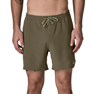 Patagonia Hydropeak Volley 16 in Boardshorts-Basin Green