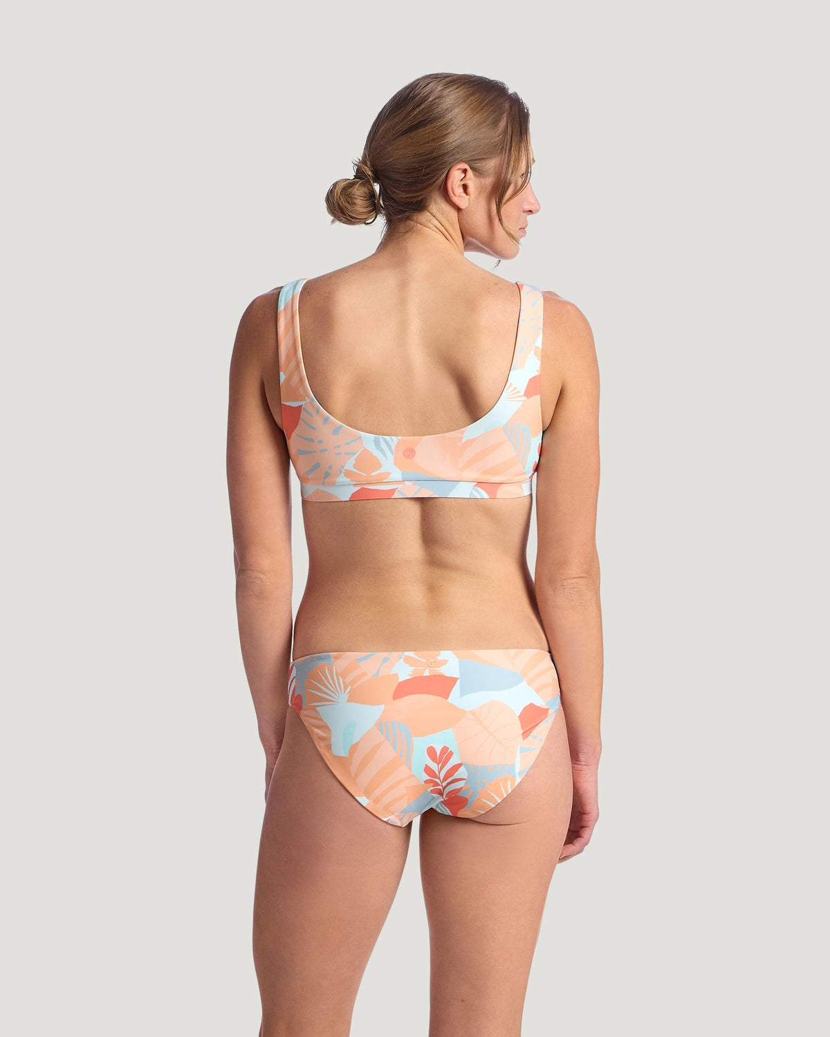 Free Fly Wavebound Bottom-Calypso Print Light Coral