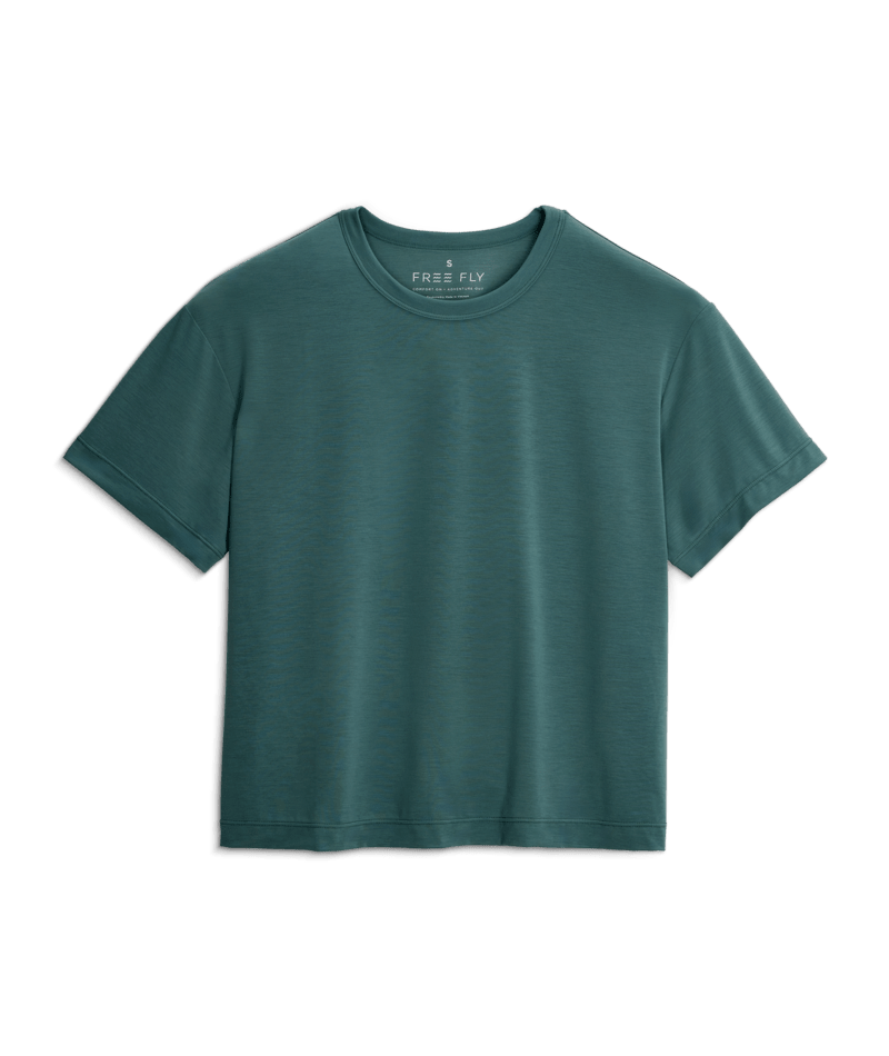 Free Fly Elevate Lightweight Tee-Sea Pine