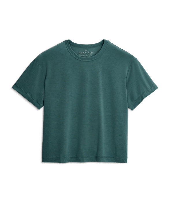Free Fly Elevate Lightweight Tee-Sea Pine