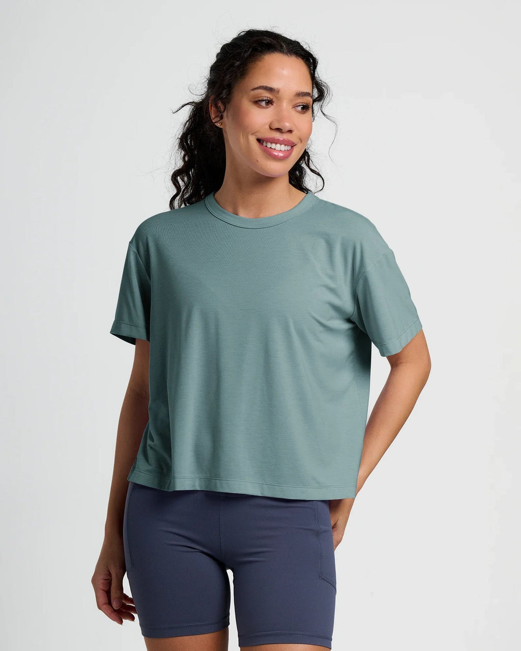 Free Fly Elevate Lightweight Tee-Stormy Sea