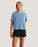 Free Fly Elevate Lightweight Tee-Windward Blue