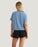 Free Fly Elevate Lightweight Tee-Windward Blue