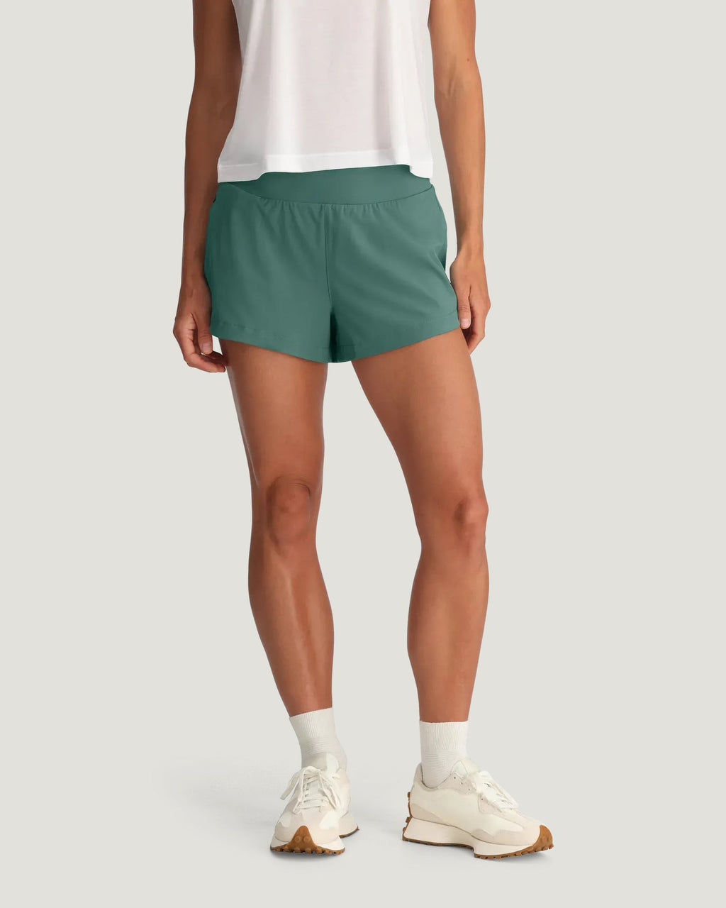 Free Fly Bamboo-Lined Active Breeze 3" Shorts-Sea Pine