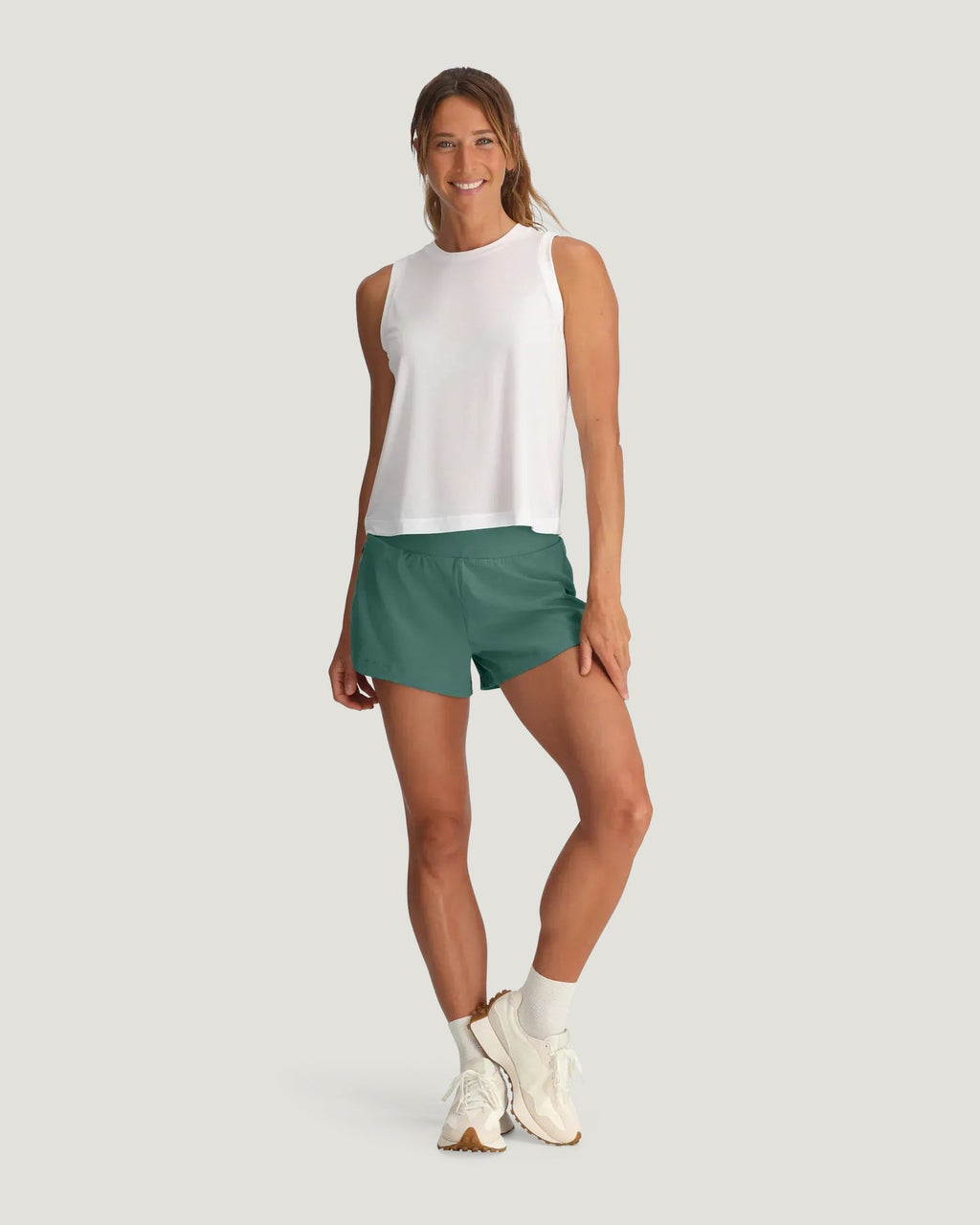 Free Fly Bamboo-Lined Active Breeze 3" Shorts-Sea Pine