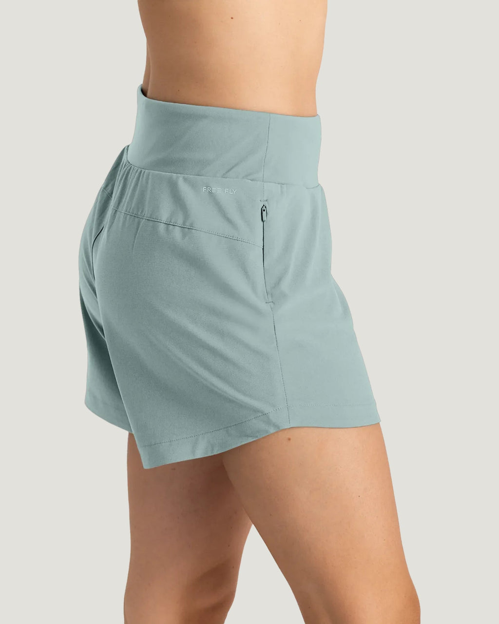 Free Fly Bamboo-Lined Active Breeze 5" Shorts-Ocean Mist
