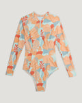 Free Fly Wavebound Surf One Piece-Calypso Print Light Coral
