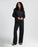 Free Fly Bamboo Lightweight Fleece Crop Hooded Sweatshirt-Heather Black