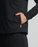 Free Fly Bamboo Lightweight Fleece Crop Hooded Sweatshirt-Heather Black