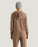 Free Fly Bamboo Lightweight Fleece Cropped Hooded Sweatshirt-Fossil