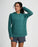 Free Fly Bamboo Lightweight Fleece Hooded L/S Shirt-Sea Pine