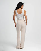 Free Fly Bamboo Lightweight Fleece Wide Pants-Stone