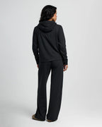 Free Fly Bamboo Lightweight Fleece Wide Leg Pants-Heather Black