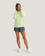 Free Fly Bamboo Lightweight Hooded II Sun Shirt-Lime