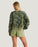 Free Fly Bamboo Northcoast Fleece Crew Sweatshirt-Watercolor Camo Oil Green