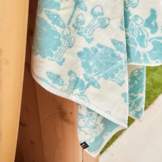 Slowtide Wonderland Premium Woven Towel-Cream
