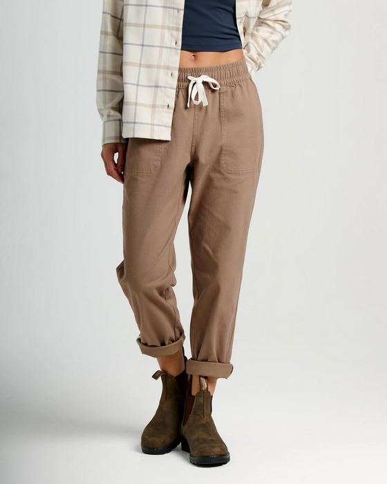 Free Fly Pacifica Twill Pants-Fossil