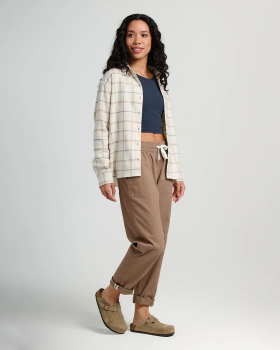 Free Fly Pacifica Twill Pants-Fossil