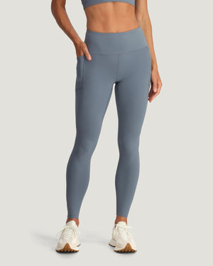Free Fly All Day 7/8 Pocket Legging Pants-Stormy Sea