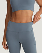 Free Fly All Day 7/8 Pocket Legging Pants-Stormy Sea