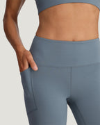 Free Fly All Day 7/8 Pocket Legging Pants-Stormy Sea