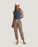 Free Fly Ribbed Bamboo Tank-Pacific Blue