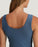 Free Fly Ribbed Bamboo Tank-Pacific Blue