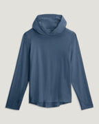 Free Fly Bamboo Shade Hoodie II Sun Shirt-Pacific Blue