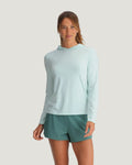 Free Fly Bamboo Shade Hooded II Sun Shirt-Tropic Sea