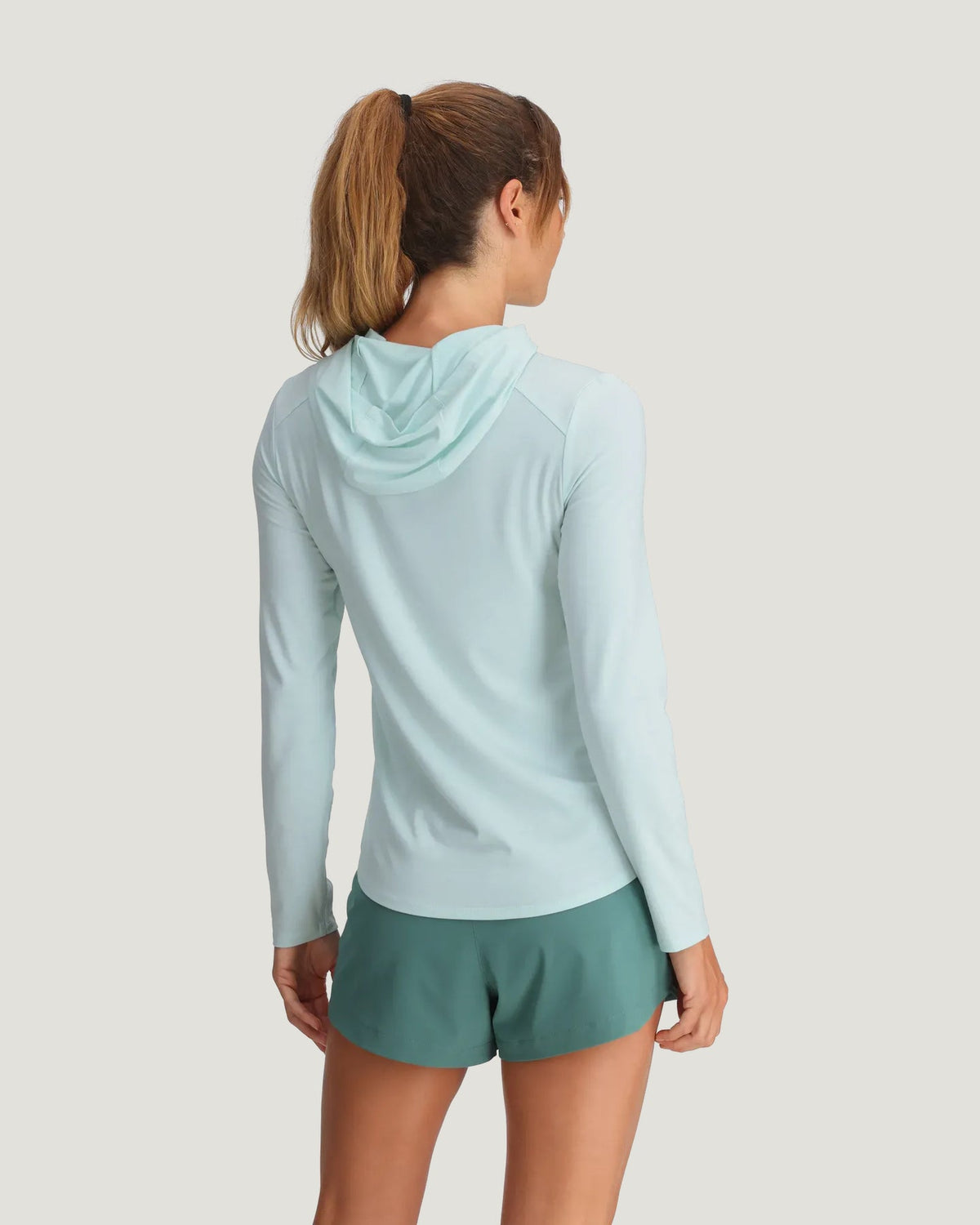 Free Fly Bamboo Shade Hooded II Sun Shirt-Tropic Sea