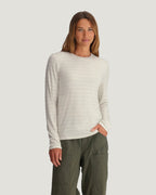 Free Fly Bamboo Shade II Sun Shirt-Dash Stripe Birch