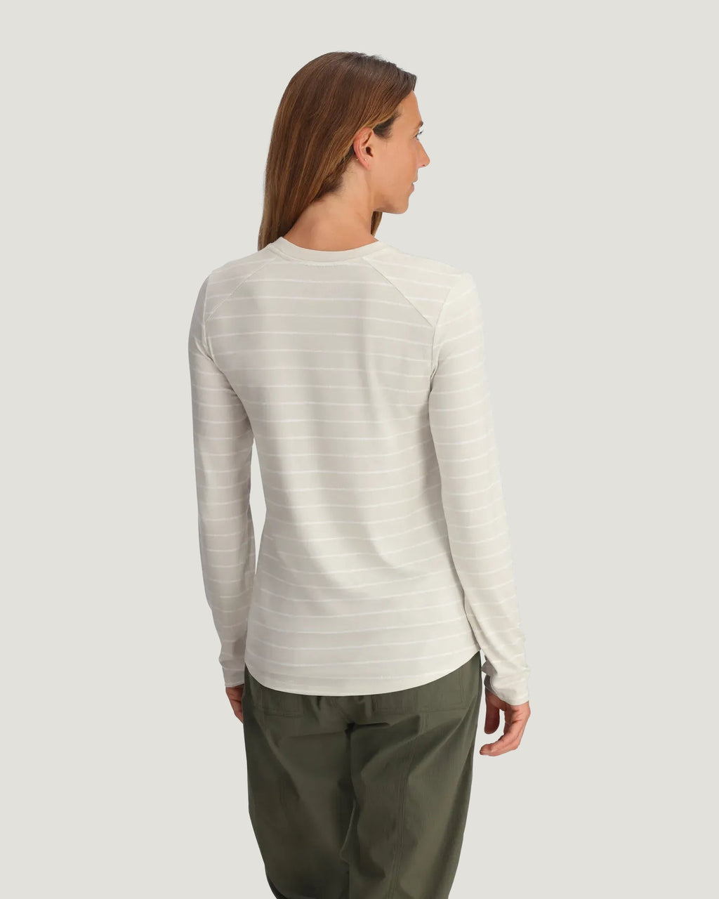 Free Fly Bamboo Shade II Sun Shirt-Dash Stripe Birch