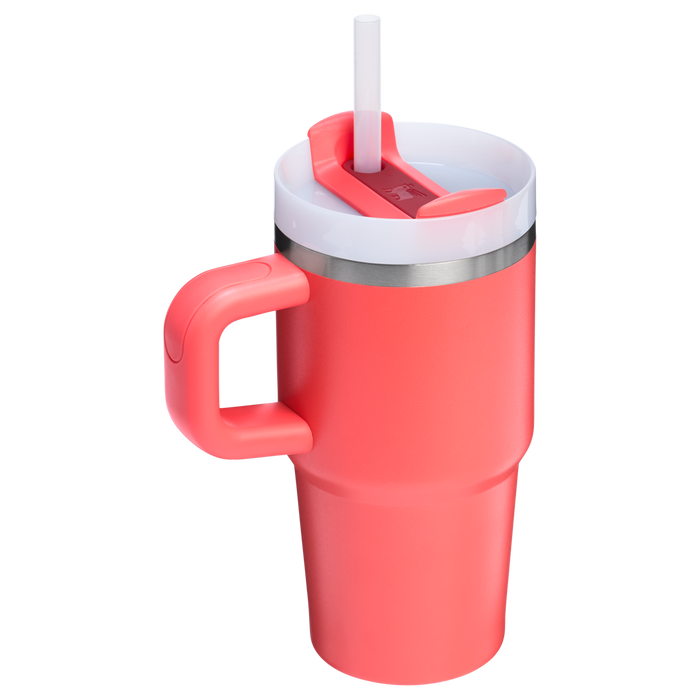 Stanley Quencher H2.0 FlowState 20 oz Tumbler-Hot Coral