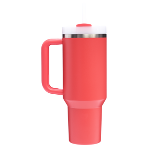 Stanley Quencher H2.0 FlowState 40 oz Tumbler-Hot Coral