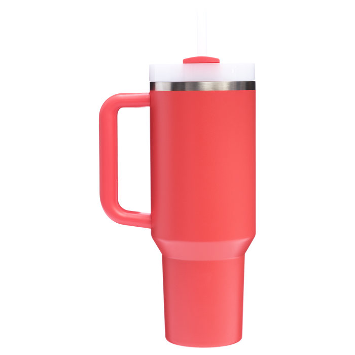 Stanley Quencher H2.0 FlowState 40 oz Tumbler-Hot Coral