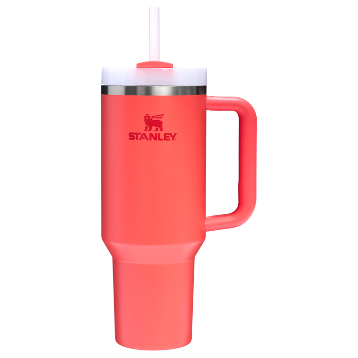 Stanley Quencher H2.0 FlowState 40 oz Tumbler-Hot Coral