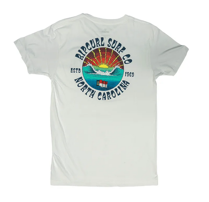 Rip Curl North Carolina Tee-White