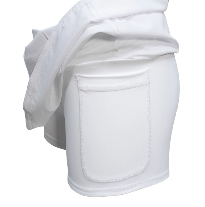 REAL Match Skort-White