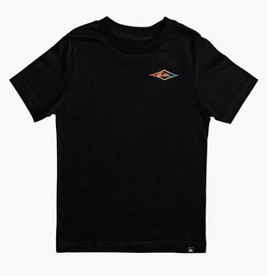 Quiksilver Youth Wild Style Tee-Black— Alternate View