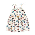 Emerson & Friends Wings of Paradise Butterflies Bamboo Dress-Beige/Multi