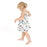 Emerson & Friends Wings of Paradise Butterflies Bamboo Dress-Beige/Multi