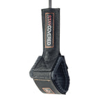 Stay Covered XXL Big Wave Hand Tied Leash-Black-10'