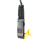 Stay Covered XXL Big Wave Hand Tied Leash-Black-10'