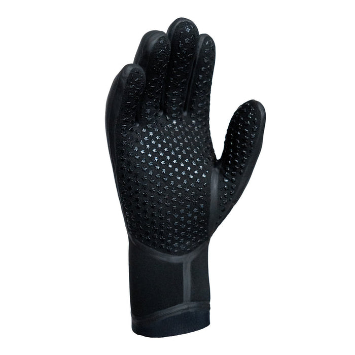 Xcel Drylock Texture Skin 5 Finger 5mm Gloves-Black
