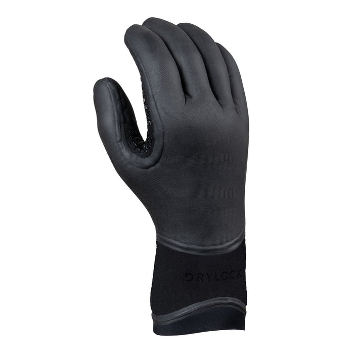 Xcel Drylock Texture Skin 5 Finger 5mm Gloves-Black